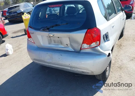 2007 Chevrolet Aveo 5 Special Value из США, поврежденный, VIN KL1TD66627B780816